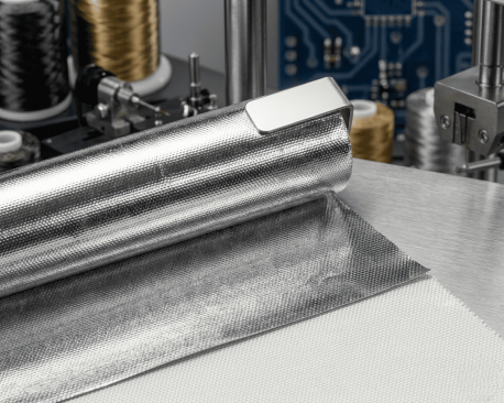 E GLASS FABRIC ALUMINIZE 260 MAKS SICAKLIK 550 C