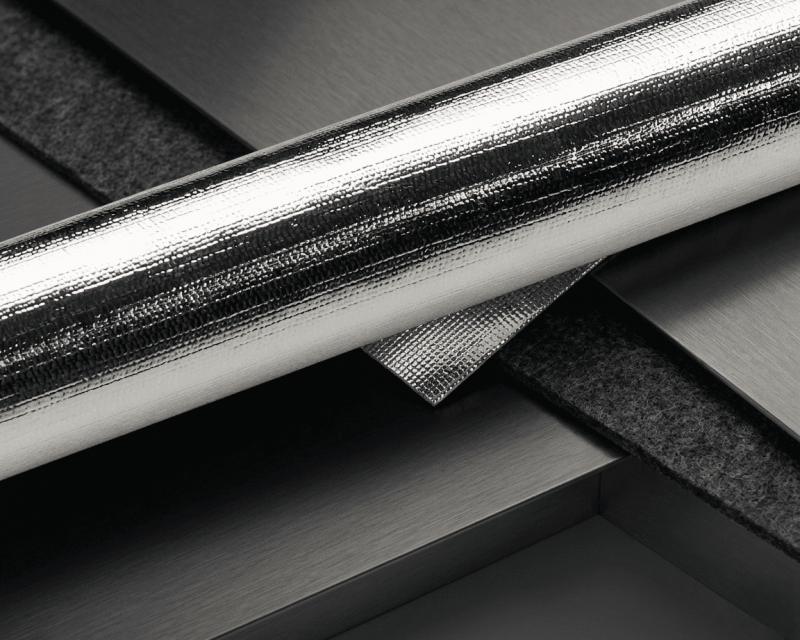 E GLASS FABRIC ALUMINIZE 490 MAKS SICAKLIK 550 C