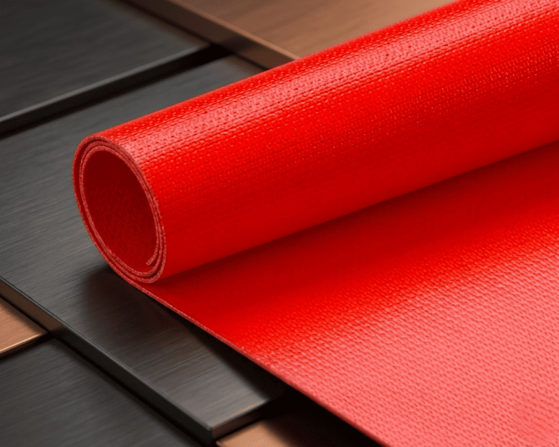 E GLASS FABRIC SILICONE 2XSIF MAKS SICAKLIK 550 C